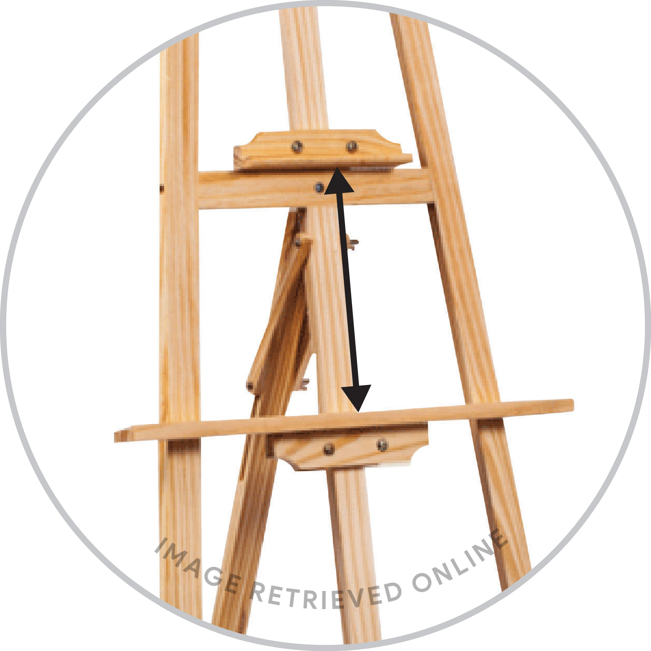 Wooden Easel Stand-02
